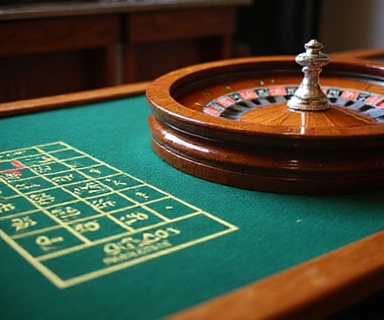 American Roulette Table