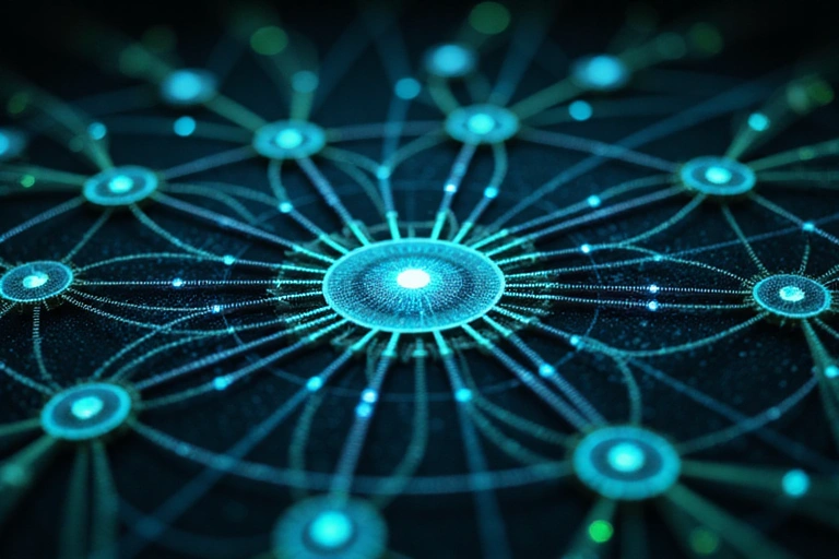 Abstract representation of digital intellectual property